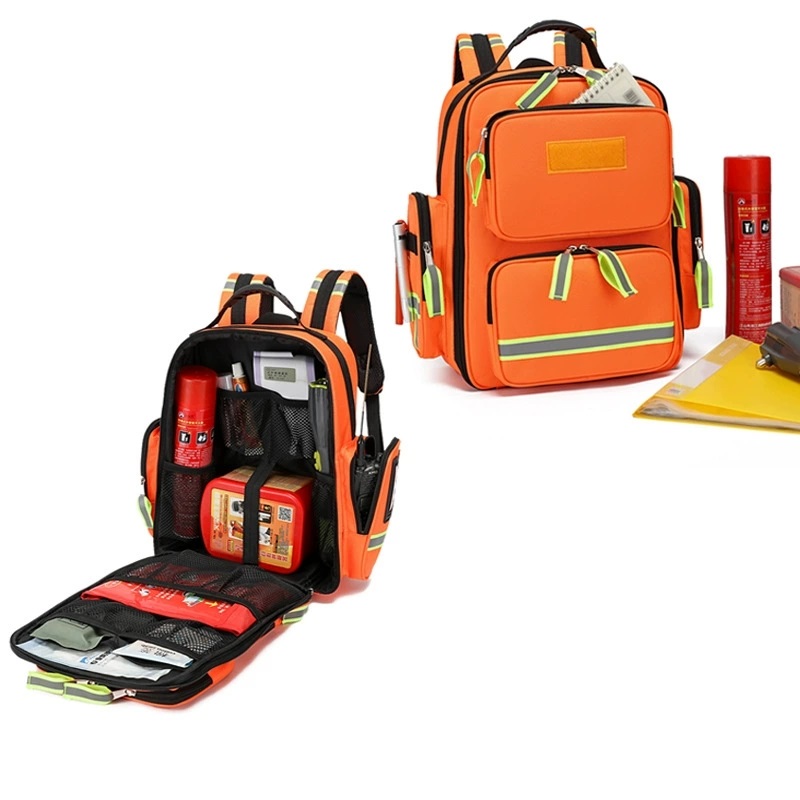 First Aid Bag Kit - Kit di emergenza per auto, zaino