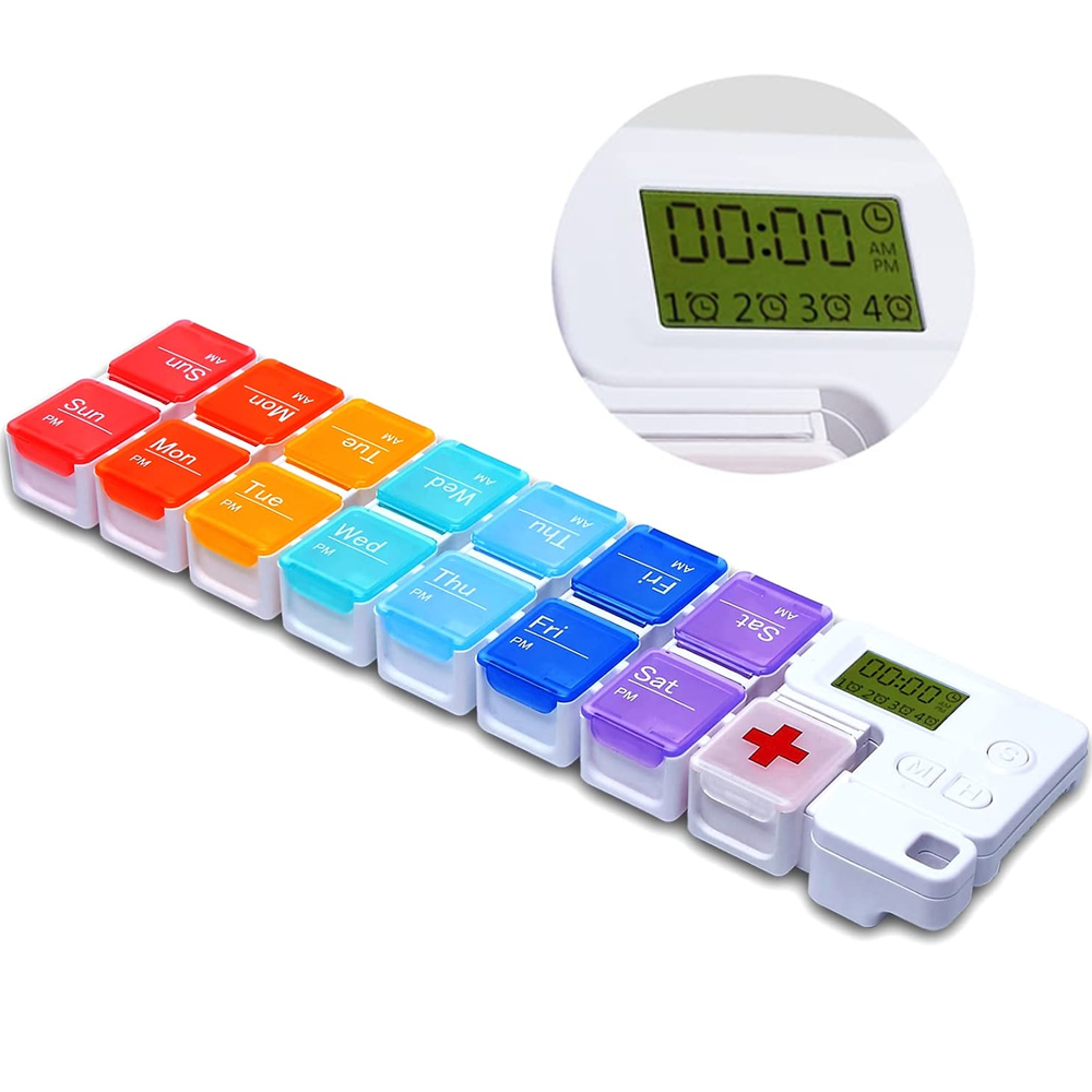 Medicine Cabinet Lock - Organizzatore di pillole da 7 giorni