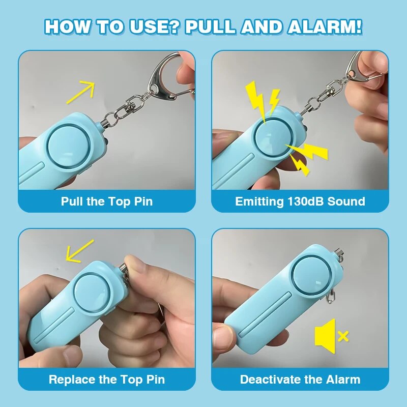 Allarme di sicurezza personale - Personal Alarm Keychain recensione e prezzo