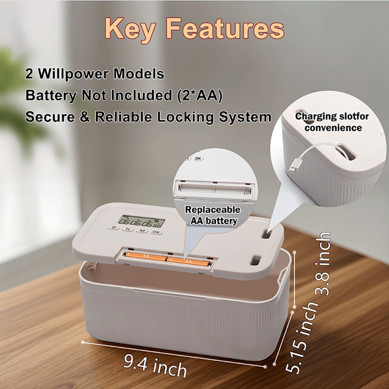 Scatole con serratura timer Co - Medicine Cabinet Lock recensione e prezzo