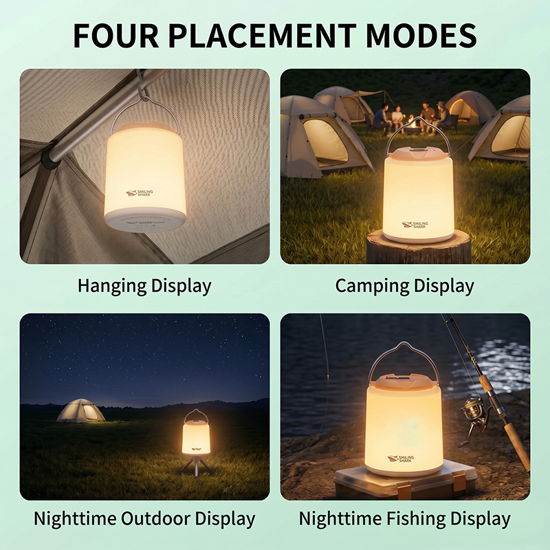 SMILING SHARK LED Luce da camp - Power Outage Light recensione e prezzo