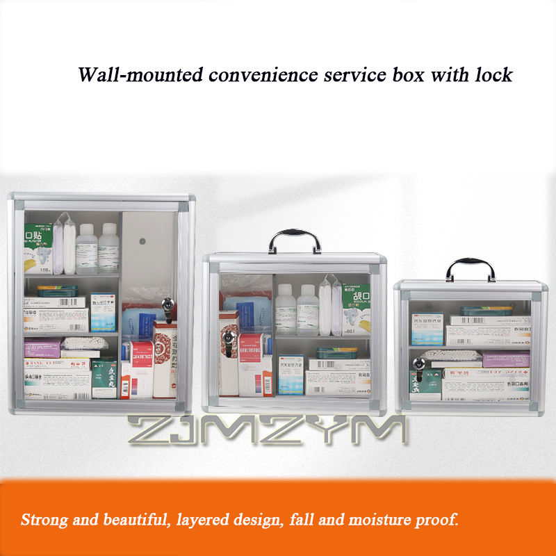 Kit di pronto soccorso a paret - Medicine Cabinet Lock recensione e prezzo