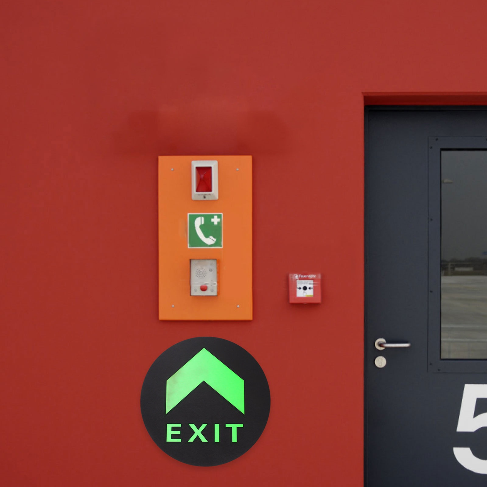 5 Pezzi Adesivi Luminosi Nottu - Emergency Exit Sign recensione e prezzo